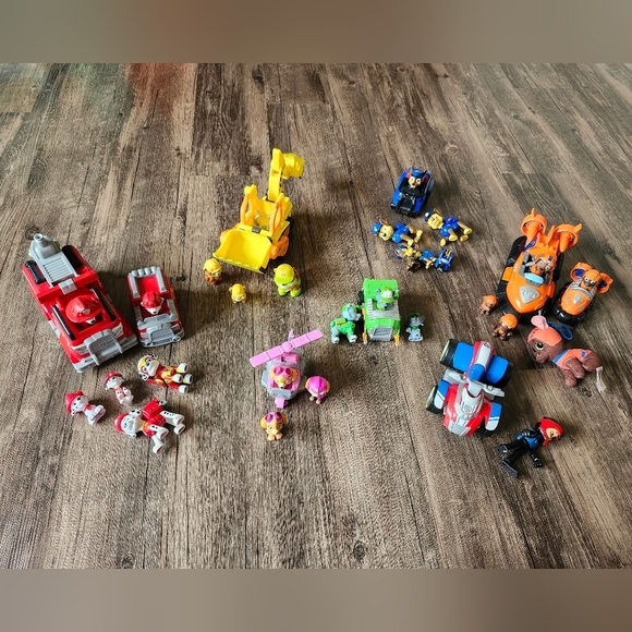 Paw Patrol Action Figure And Vehicle Set - Large - Picture 1 of 9